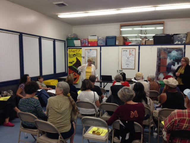 General meeting at Azalea Park Rec Center